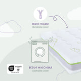 Dreamland mattress forest scent bed 90x200 cm for Oliver Furniture Wood Original