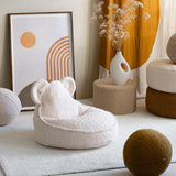 Wigiwama Sitzsack Bär "Cremeweißer"