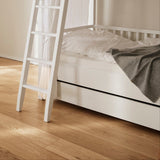 Isle of dogs junior bed, curved side, white 90x200 cm