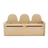 Oeuf NYC Camel Bank mit Stauraum Birke