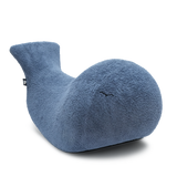 bada&bou ba "der Schaukel-Wal" fluffy blue