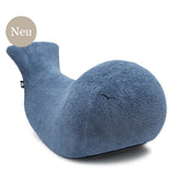 bada&bou ba "der Schaukel-Wal" fluffy blue