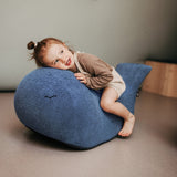 bada&bou ba "der Schaukel-Wal" fluffy blue