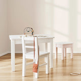 Isle of dogs Design Kinderstuhl weiss bemalt