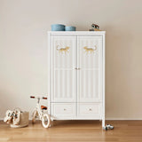 Isle of dogs junior bed, curved side, white 90x200 cm