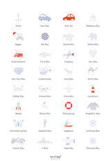 Isle of dogs Design Babybett weiß bemalt