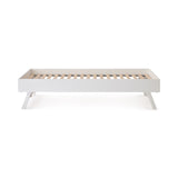 Isle of dogs junior bed, curved side, white 90x200 cm