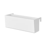 Isle of dogs junior bed, curved side, white 90x200 cm