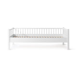 Isle of dogs junior bed, curved side, white 90x200 cm