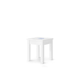 Isle of dogs baby bed white, with slip rungs incl. conversion set 70x140 cm