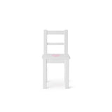 Isle of dogs Design Kinderstuhl weiss bemalt