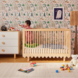 Oeuf Bett Babybett Moss Birke 70x140 cm