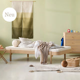 Oliver Furniture Wood Lounger Bed White/Oak 120x200 cm