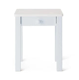 Isle of dogs Design Nachttisch hellblau mit Schublade