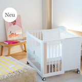Naolima MoveMi® Babybett + Laufgitter