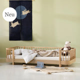 Oliver Furniture Wood Original Bed White/Oak 90x200 cm