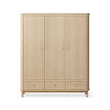 Oliver Furniture Wood Kleiderschrank 3-türig, Eiche