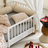 Oliver Furniture Wood Original Bed White/Oak 90x200 cm