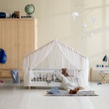 Oliver Furniture Wood Original Bed White/Oak 90x200 cm