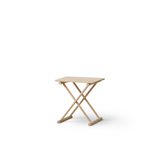 Oliver Furniture Camp camp bed table low, oak