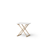 Oliver Furniture Camp Feldbetttisch hoch, weiß/Eiche