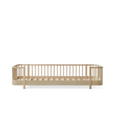 Oliver Furniture Wood Original Bed White/Oak 90x200 cm