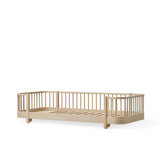Oliver Furniture Wood Original Bed White/Oak 90x200 cm