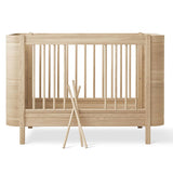 Oliver Furniture Wood Mini+ Babybett exkl. Umbauset Juniorbett Eiche 68x122 cm