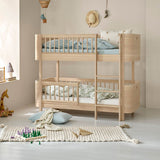 Oliver Furniture Wood Mini+ halbhohes Etagenbett Eiche 68x162 cm