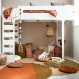 Rafa-kids F-Hochbett Weiß Laminat 90x200 cm