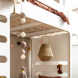 Rafa-kids F-Hochbett Weiß Laminat 90x200 cm