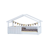 Mathy by bols single bed Discovery natural/color, pine wood + MDF