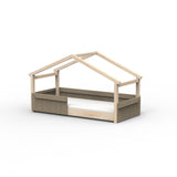 Mathy by bols single bed Discovery natural/color, pine wood + MDF