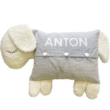 Personalisierung für Schaf- und Hundekissen Engel & Bengel