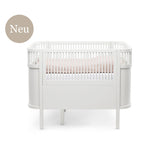 Oliver Furniture Wood Mini+ Baby Bed excl. Conversion Kit Junior Bed Oak 68x122 cm (0-3)
