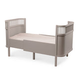 Sebra Babybett in Beige alsJuniorbett