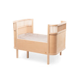 Sebra Babybett & Juniorbett Wooden Edition | Hochwertiges mitwachsendes Kinderbett