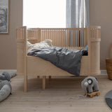Sebra Babybett & Juniorbett Wooden Edition | Hochwertiges mitwachsendes Kinderbett