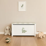 Isle of dogs baby bed white, with slip rungs incl. conversion set 70x140 cm