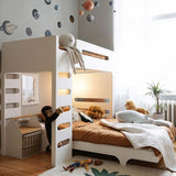 Rafa-kids F-Stockbett Weiß Laminat 90x200 cm