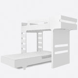 Rafa-kids F-Stockbett Weiß Laminat 90x200 cm