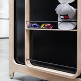 Rafa-kids H-Kleiderschrank Schwarz