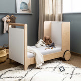 Rafa-kids schaukelndes Babybett Weiß 60x120 cm