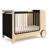Rafa-kids schaukelndes Babybett Schwarz 60x120 cm