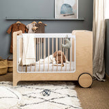 Rafa-kids schaukelndes Babybett Weiß 60x120 cm