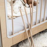 Rafa-kids schaukelndes Babybett Schwarz 60x120 cm