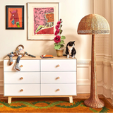 Oeuf chest of drawers changing table Merlin 6 Sparrow birch white