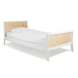Oeuf Bett Sparrow Twin Birke Weiß 90x200 cm