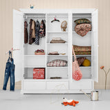 Oliver Furniture Seaside Kleiderschrank 3-türig 195 cm hoch