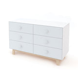 Oeuf chest of drawers Merlin 6 in white